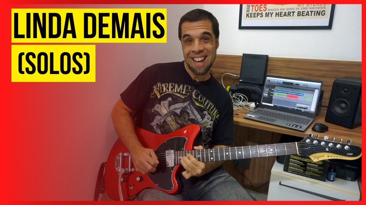 Aprenda os solos de LINDA DEMAIS (Roupa Nova) + Homenagem ao Kiko (guitarrista da banda)