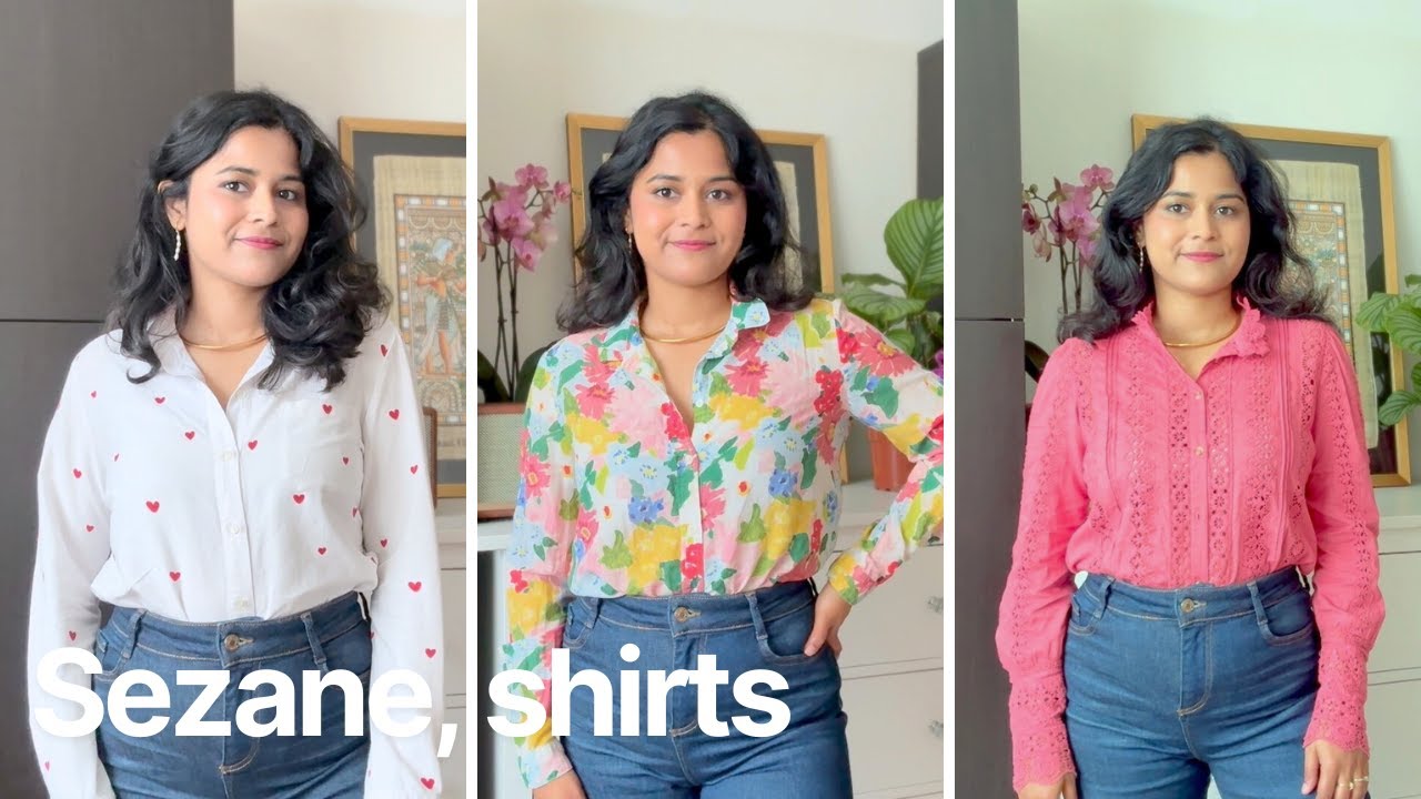 Best Shirts to buy from Sezane right now | Rym, Florence, Pierro, Tomboy and Chlo