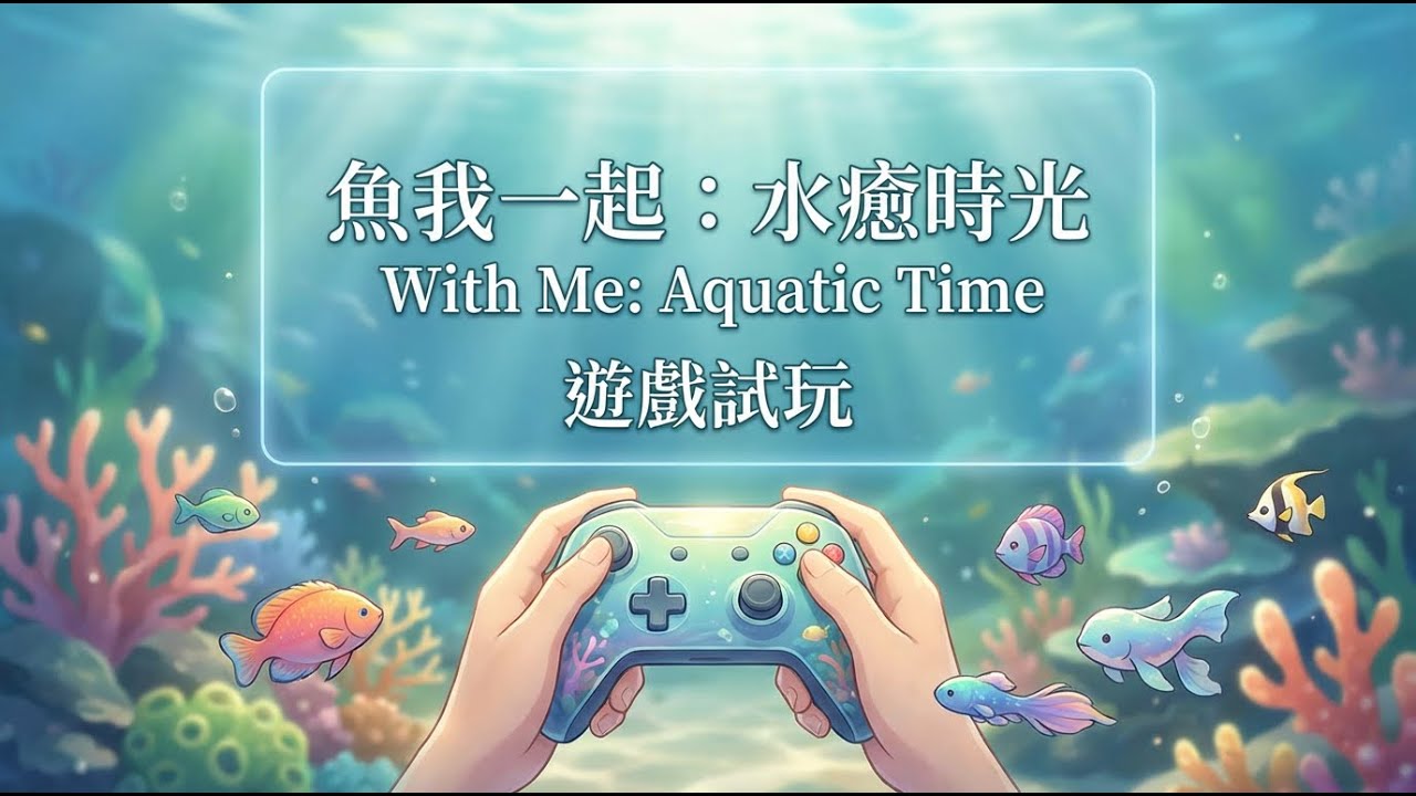 魚我一起：水癒時光 With Me: Aquatic Time 遊戲試玩