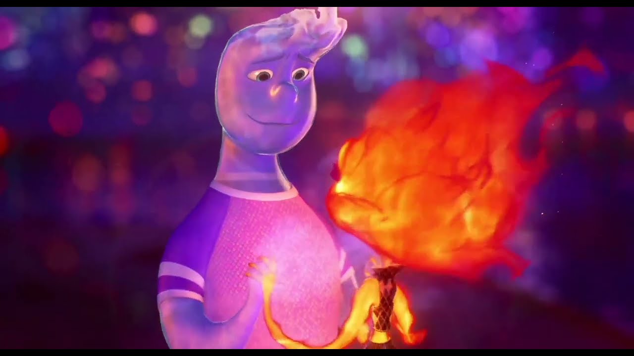 Elementos - Ember y Wade se tocan por primera vez (Latino 4k)