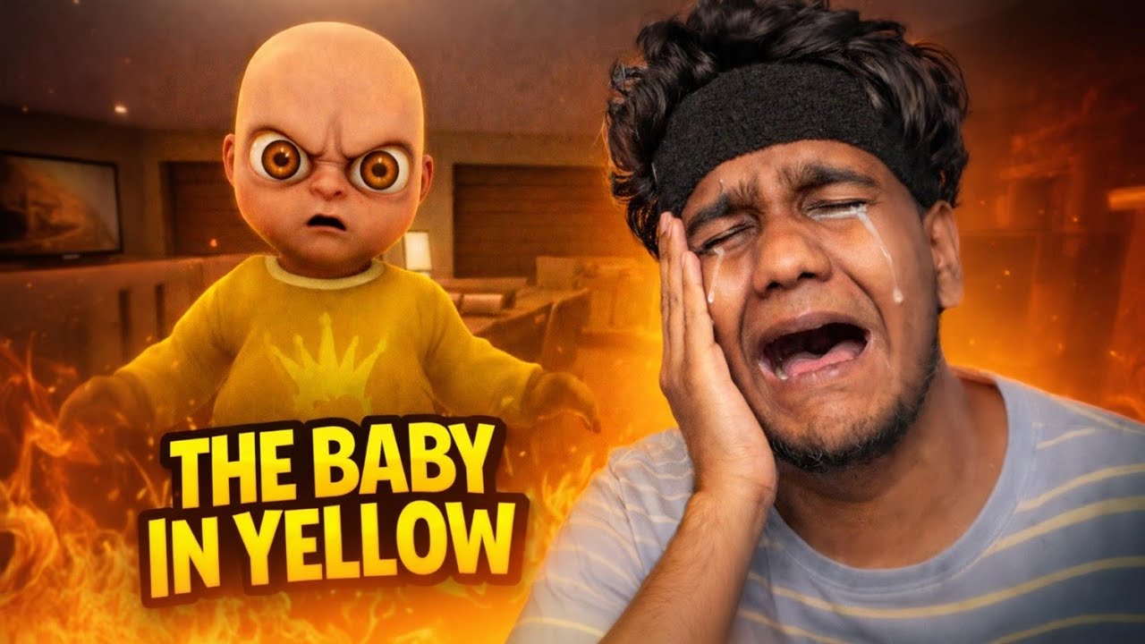 மஞ்சள் குஞ்சன் 👶 YELLOW BABY 🍼 PART-1 #funnygames #hashygamer
