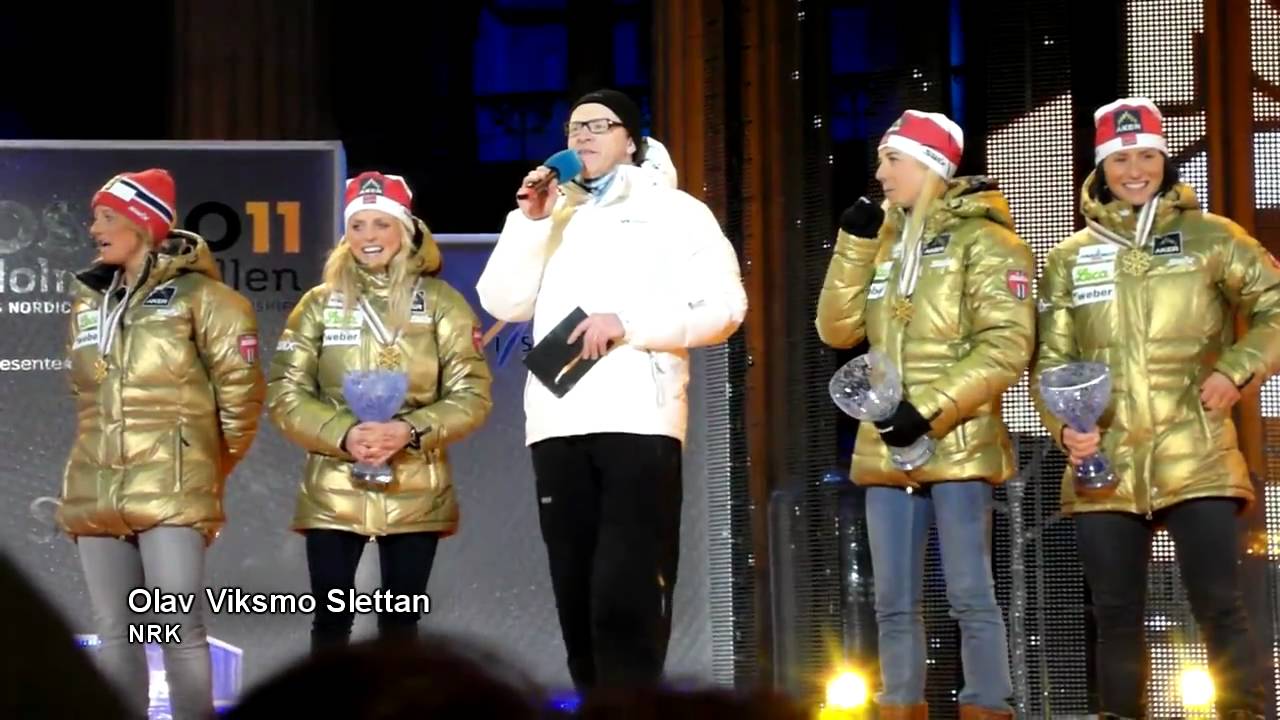 Ski-VM 2011: Seiersintervju med stafett damer