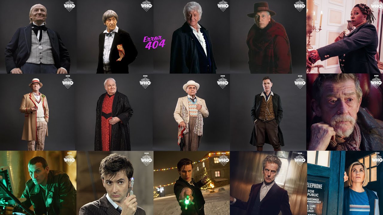 Doctor Who last lines said by the Doctor's original actors (1963- 2022)
