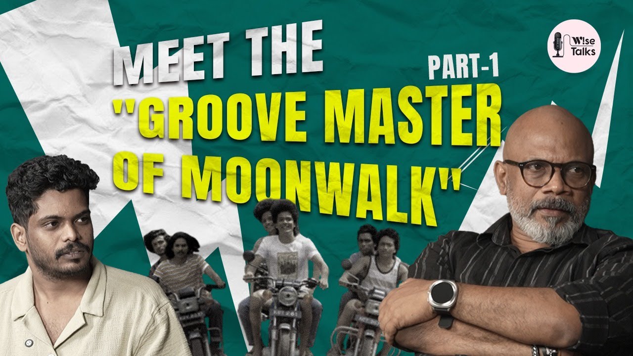 The Rhythm Architect of moonwalk | Sreejit P Dazzlers | Dance choreographer | WiseTalks