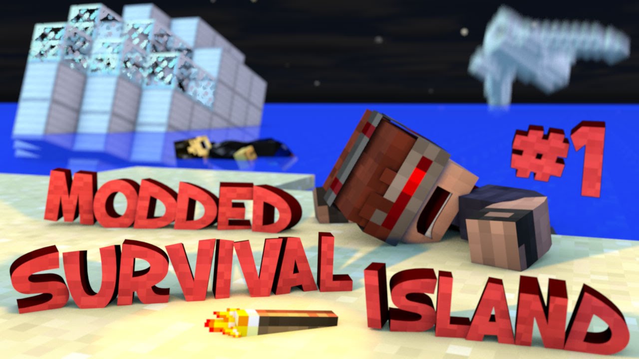 Выживание на острове с модами — Minecraft: The Storm Часть 1 (ИСТОРИЯ)