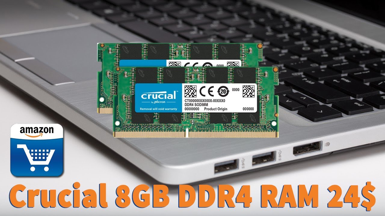 Crucial 8GB DDR4 2666 MT s PC4 21300 SODIMM 260 Pin Memory   CT8G4SFRA266  Computers & A