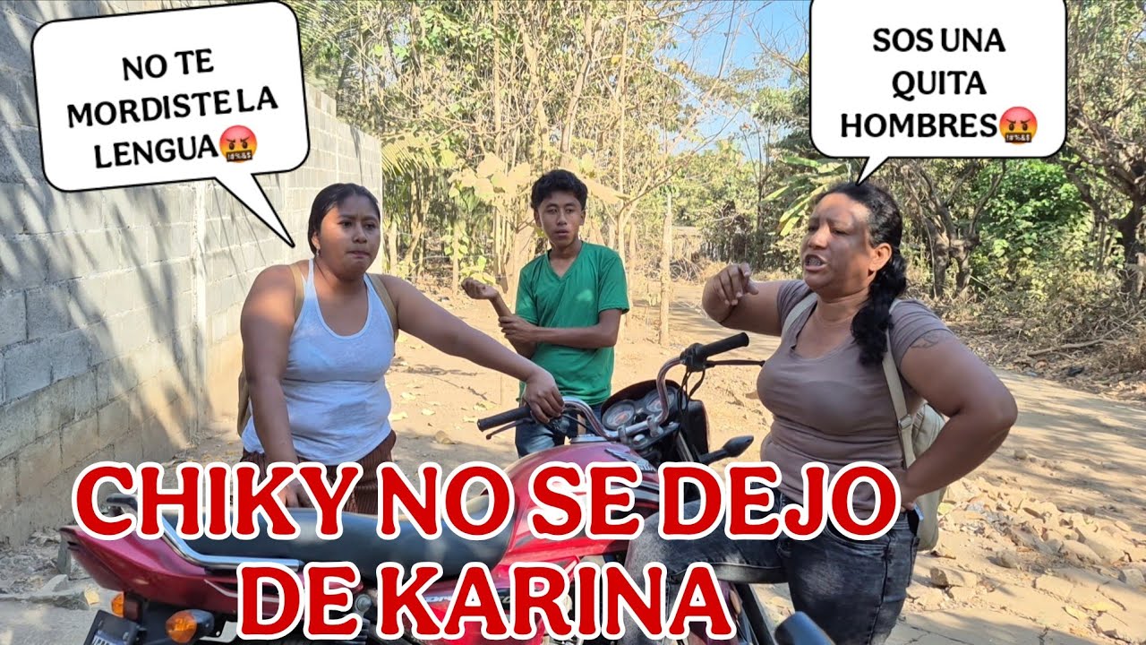 MARVIN se ch+m# a CHIKY y KARINA vmp4t5da se le fue encim4🤬