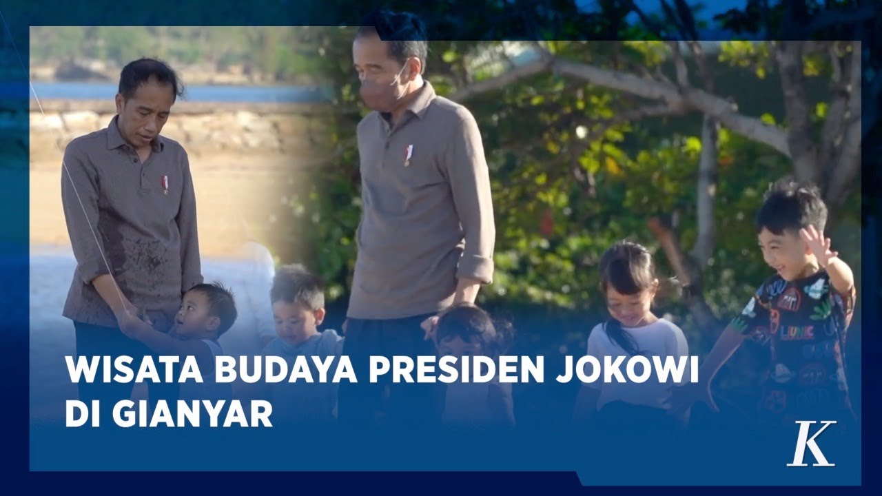Jokowi, Jan Ethes, Sedah Mirah, dan Rombongan Berwisata Seru di Bali