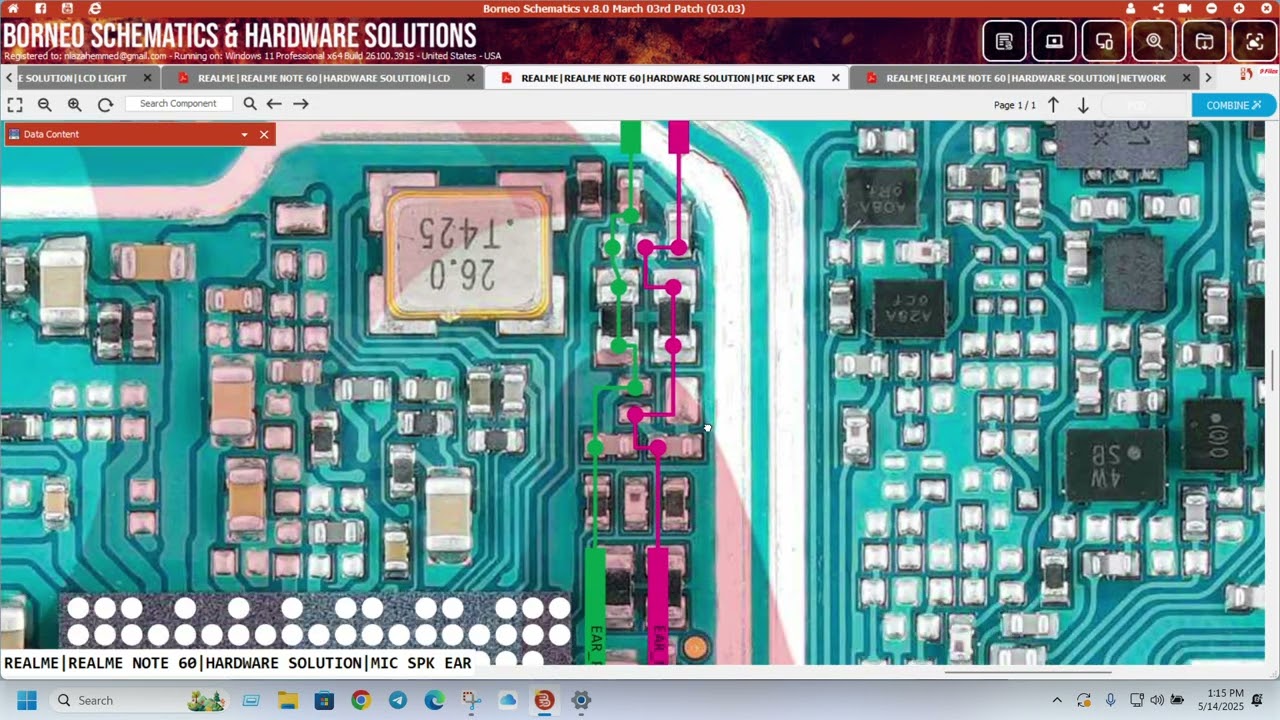 Realme Note 60 Schematic Diagram @TheFixSolution