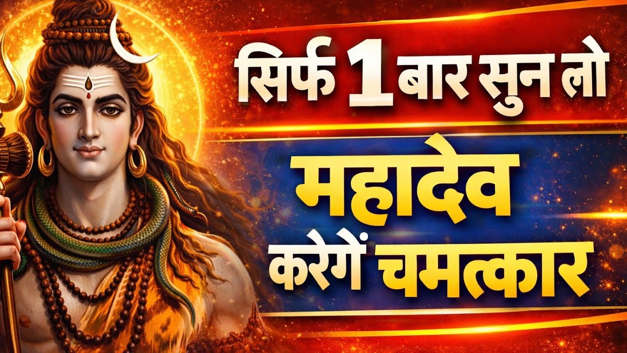 आशुतोष शशांक शेखर.... यह शिव स्तुति अवश्य सुने