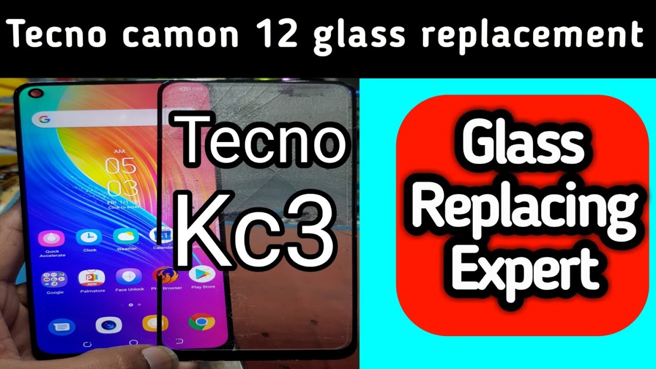Tecno camon 12 touch glass replacement @manpasandmobilerepairinglab