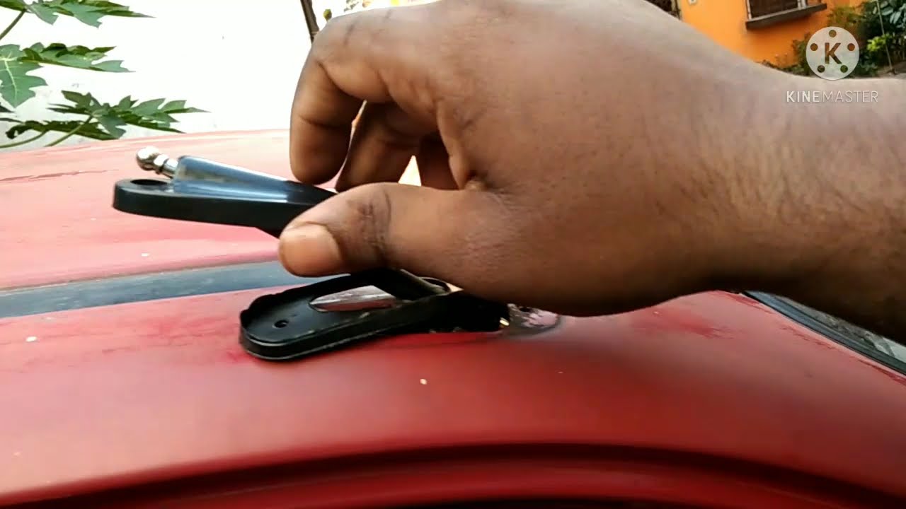 Alto car anteena install