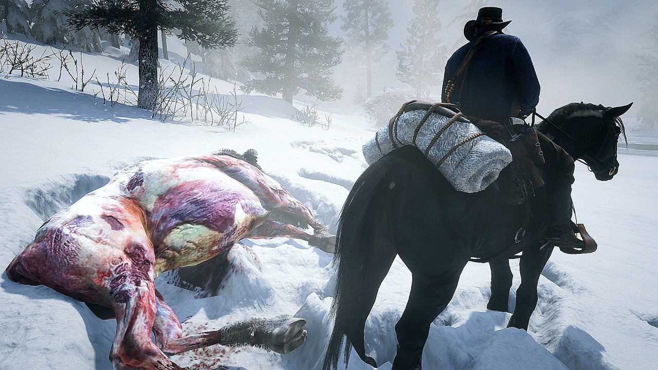Red Dead Redemption 2 Hunting Legendary White Bison PS5 4K