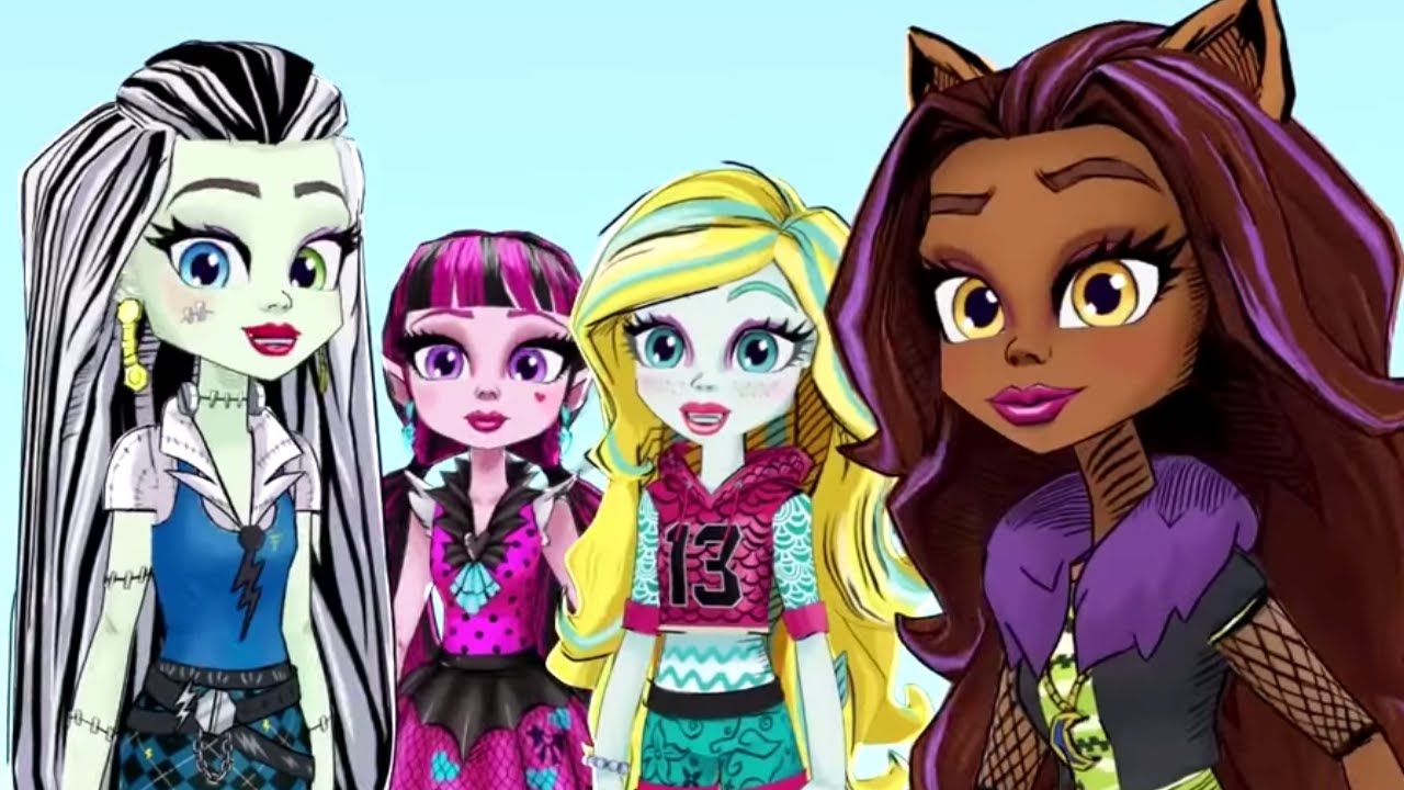 Monster High France💚❄️Compilation d'une heure💚❄️Les Aventures des Goules💚Spécial Noël