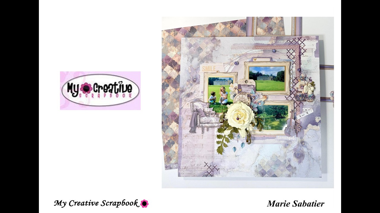 Scrapbooking Layout Process 🌸 | March Limited Edition Kit – My Creative Scrapbook