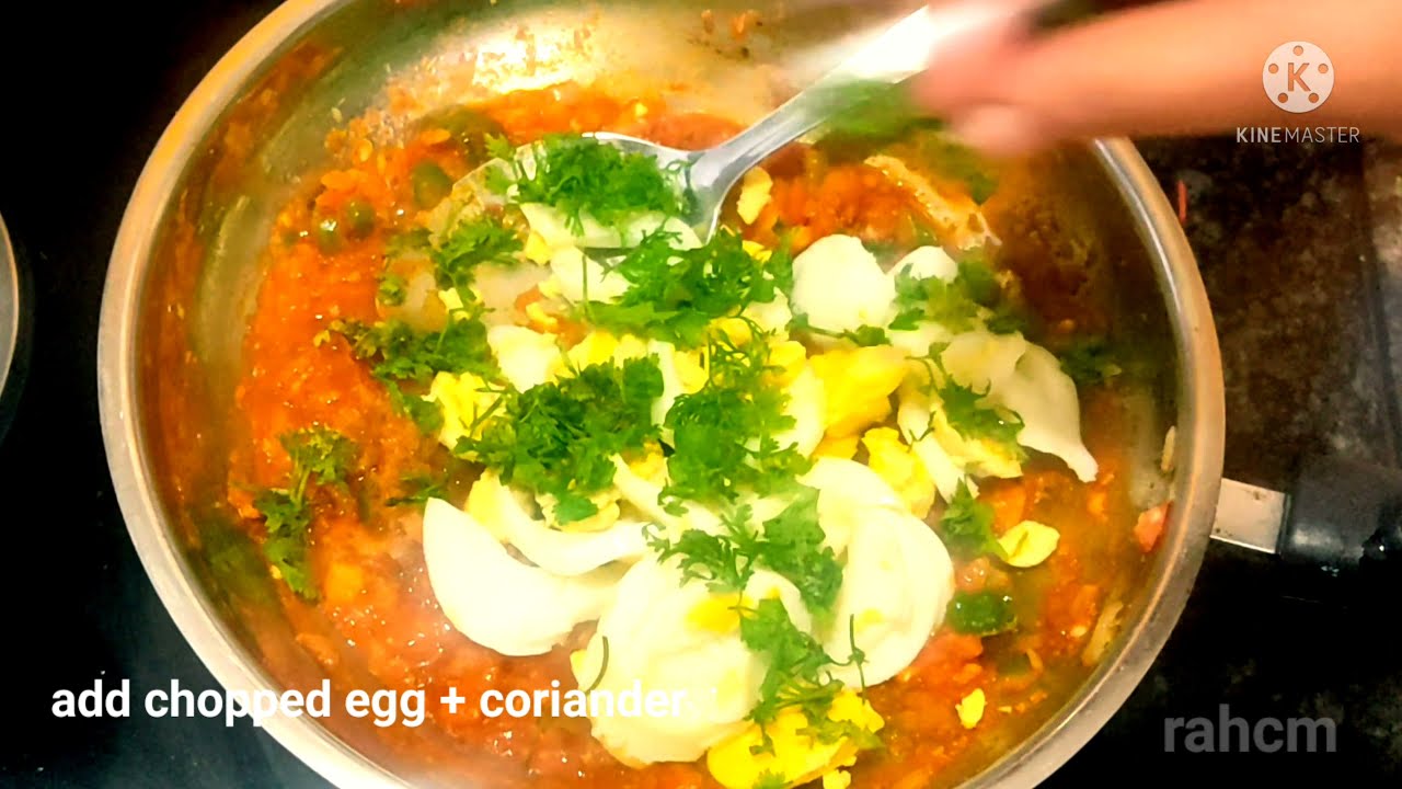 Egg butter masala pav/अंडा बटर मसाला/अंडा मसाला/Anda butter masalaRuchkar aaichya hatch chav mayechi