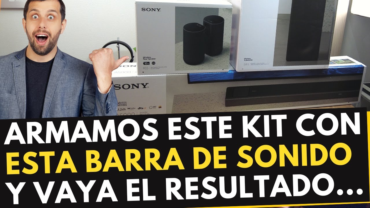 Esta super BARRA DE SONIDO la emparejamos con ESTO y... | SONY A5000 Unboxing y Primeras Impresiones