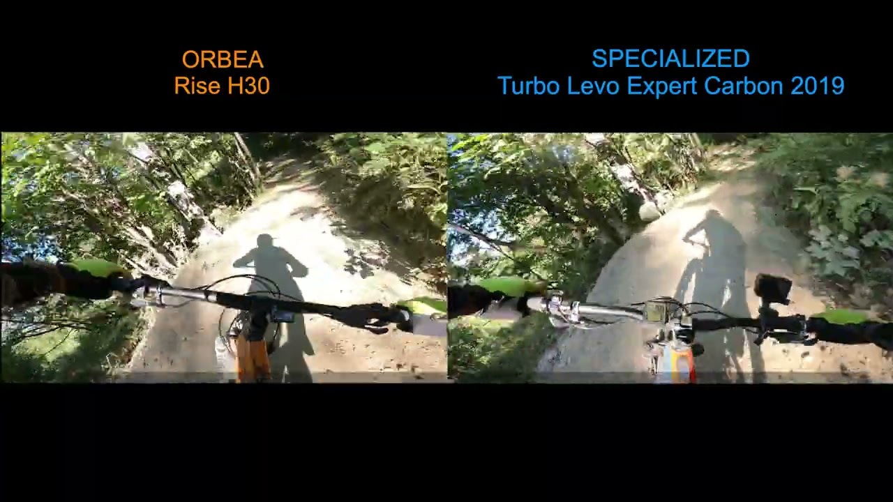 Comparativa Ebike  Turbo Levo - Orbea Rise H30