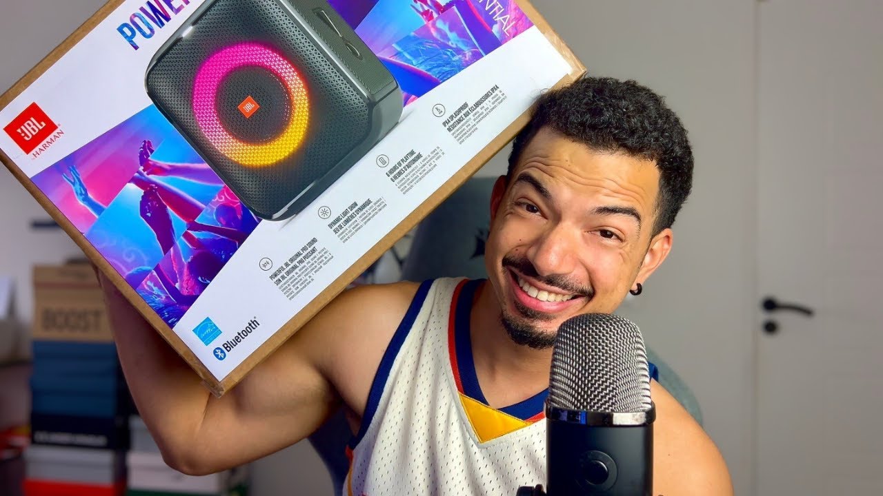 ASMR Unboxing JBL Partybox Encore Essential