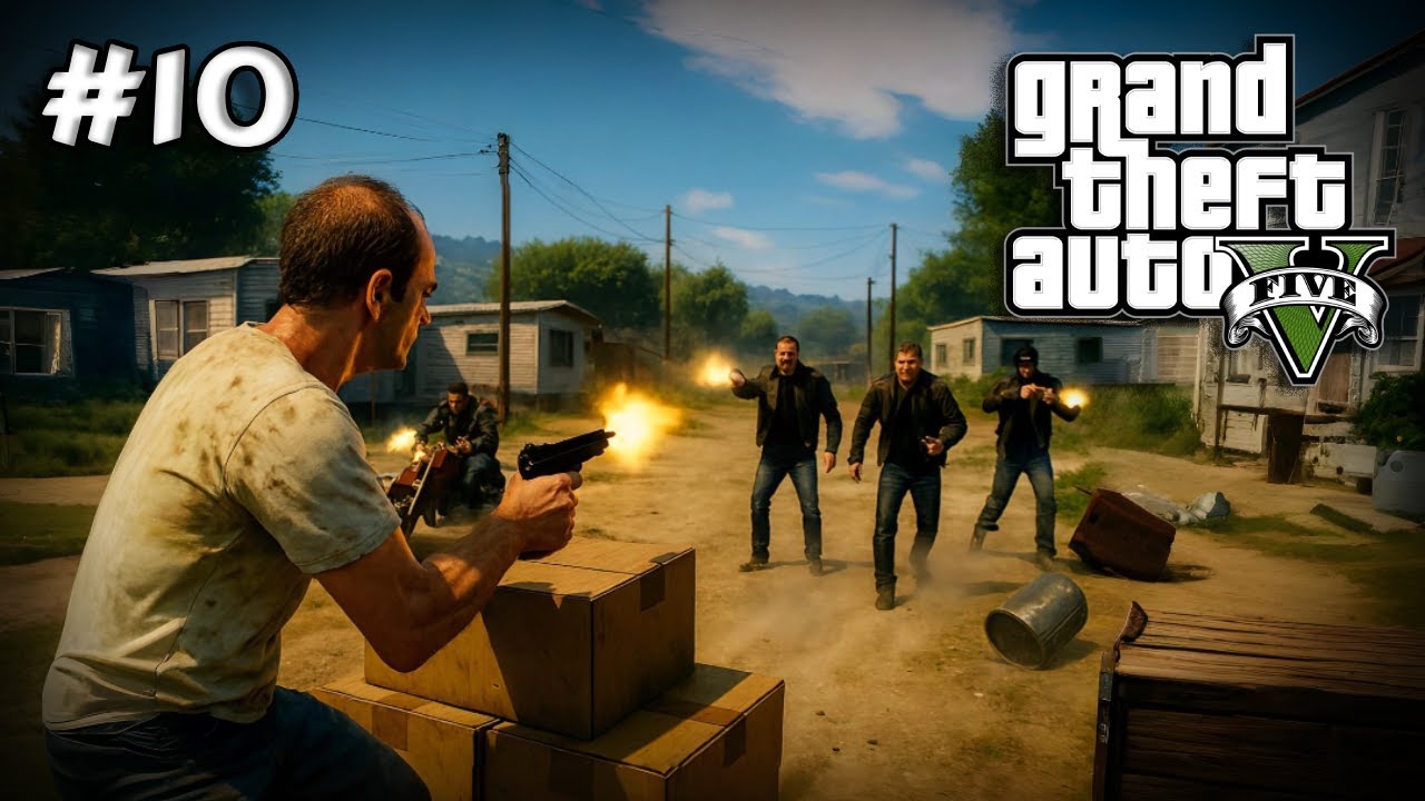 GTA V #10 (RusDub) ► TREVOR Phillips ► O'zbekcha Let's PLAY