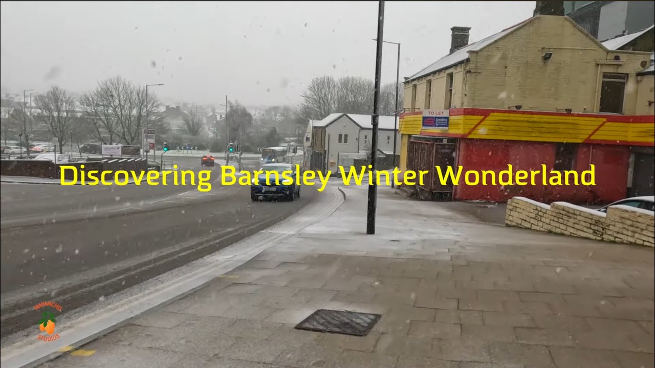 Discovering Barnsley Winter Wonderland in 4K