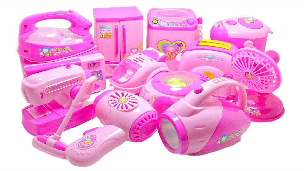 Miniature Kitchen Playset & Home Appliance Toys for Kids