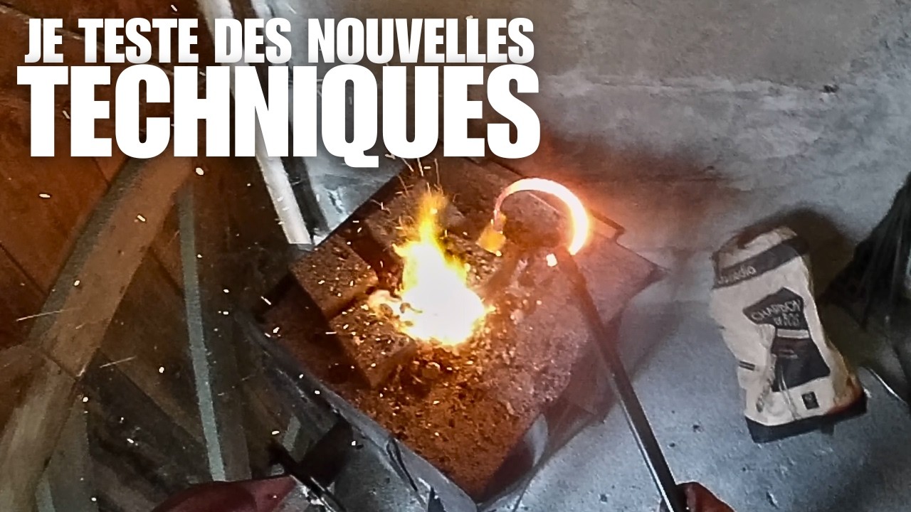 Des NOUVELLES TECHNIQUE DE FORGE pour une commande ! c'est pas de tout repos.