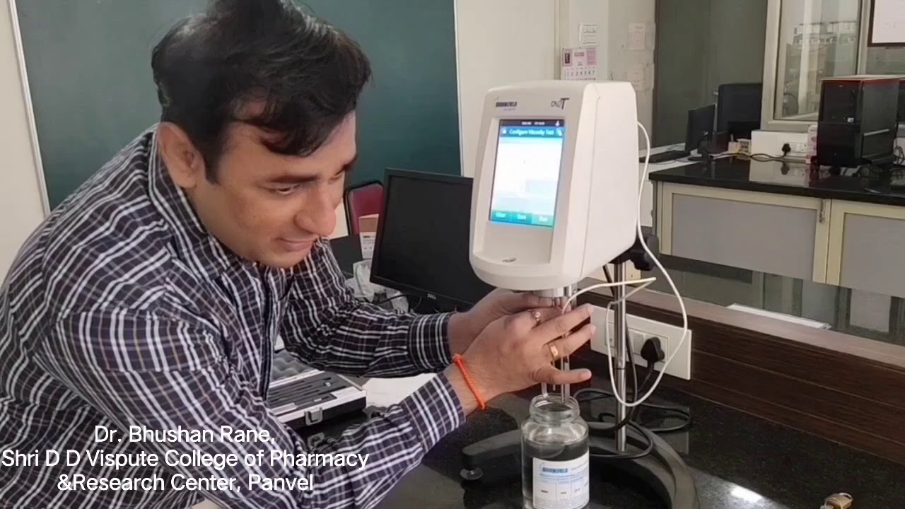 Brookfield Viscometer Operation
