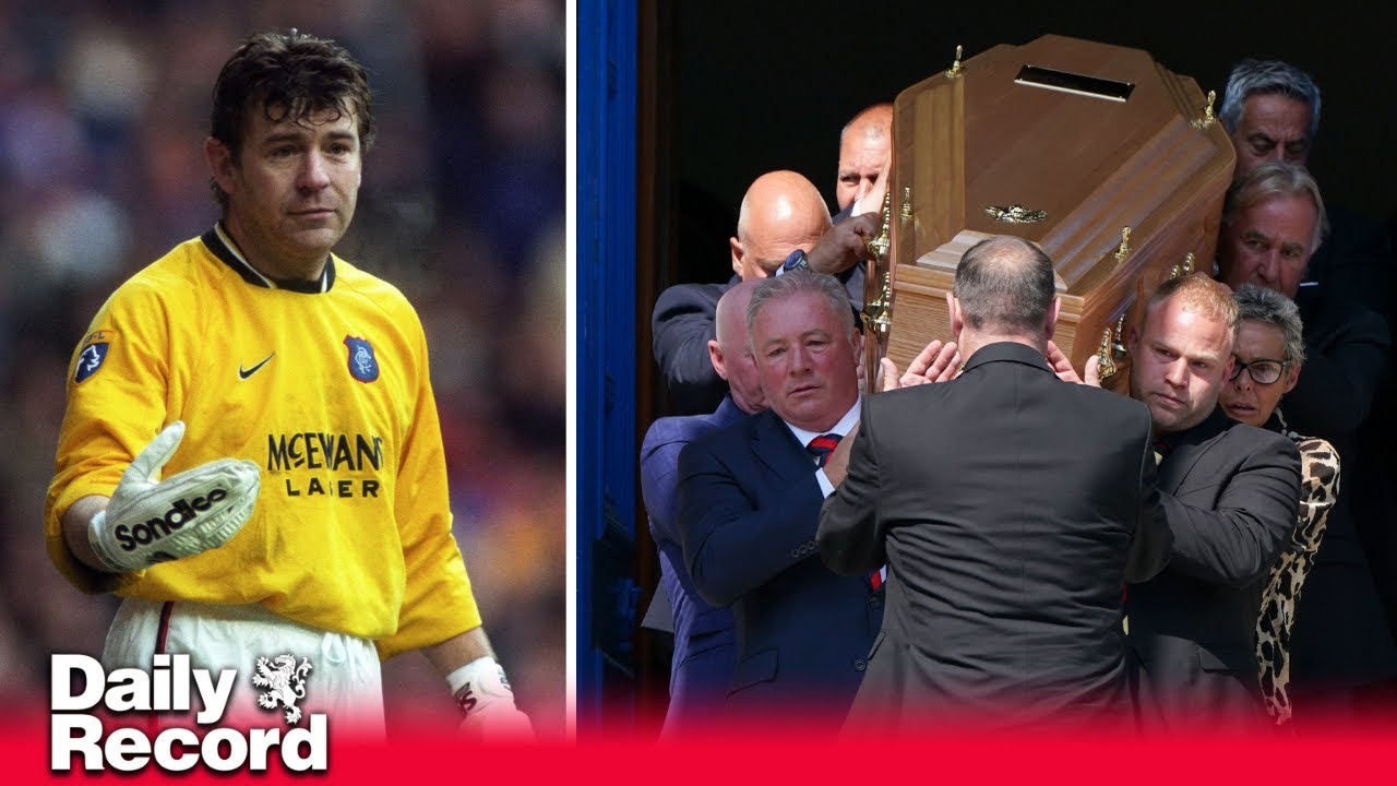 Andy Goram family and Rangers stars gather for funeral as fans pay tribute to 'The Goalie' at Ibrox