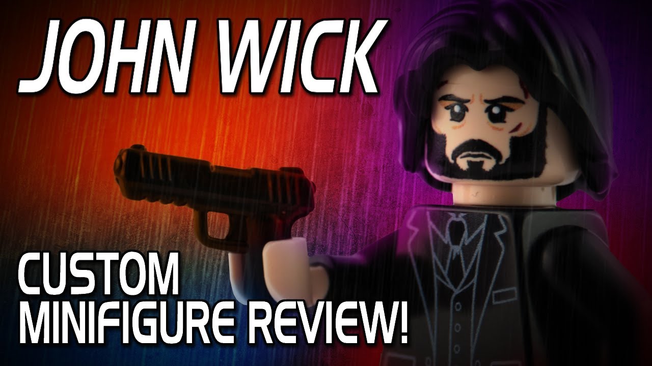 LEGO John Wick - Custom Minifigure Review!