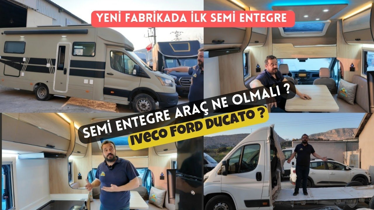 YENİ FABRİKADA İLK SEMİ ENTEGRE. ARAÇ TERCİHİ ÇOK ÖNEMLİ !  #hemkaravan