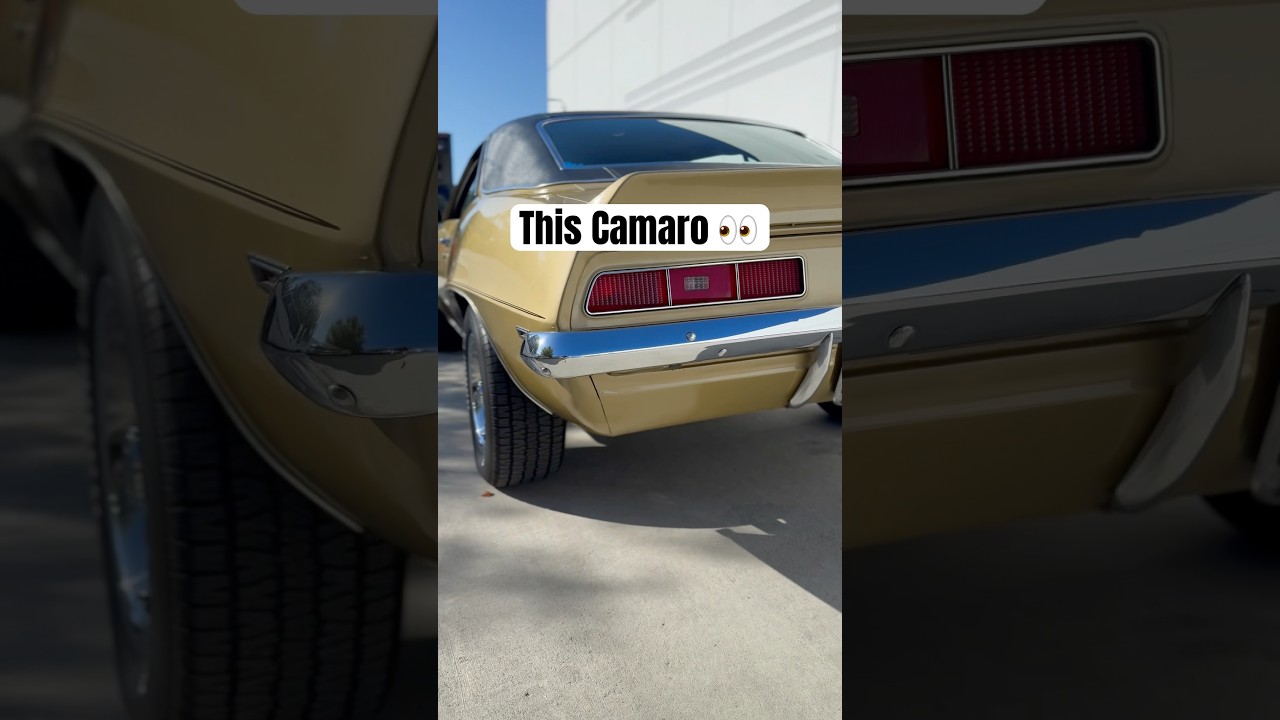 This classic Camaro is running a #MagnaFlow Street Series Crossmember-Back Exhaust (Part #15899)