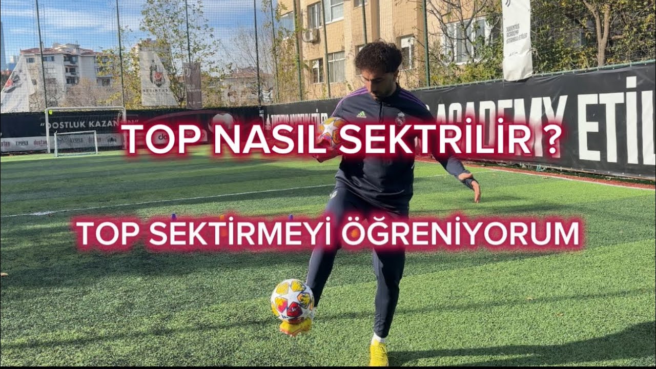 TOP NASIL SEKTİRİLİR ⁉️ TOP SEKTİRMEYİ ÖĞRENİYORUM ‼️