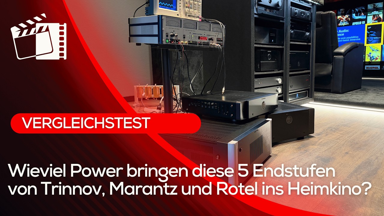 Adios Class AB?! 5 Heimkino Endstufen von Trinnov, Marantz und Rotel im Vergleich - MJ2026 aktuell