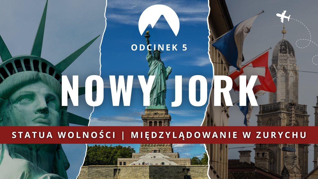 Capki na Końcu Świata – klimatyczne Dumbo Statua Wolności i krótka przygoda w Zurychu 🗽🌇🇨🇭