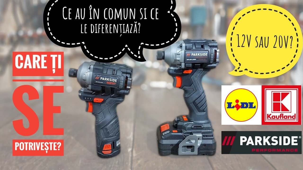 De ce am comparat impactul Parkside Performance PDSSAP de 20V cu cel de 12V?