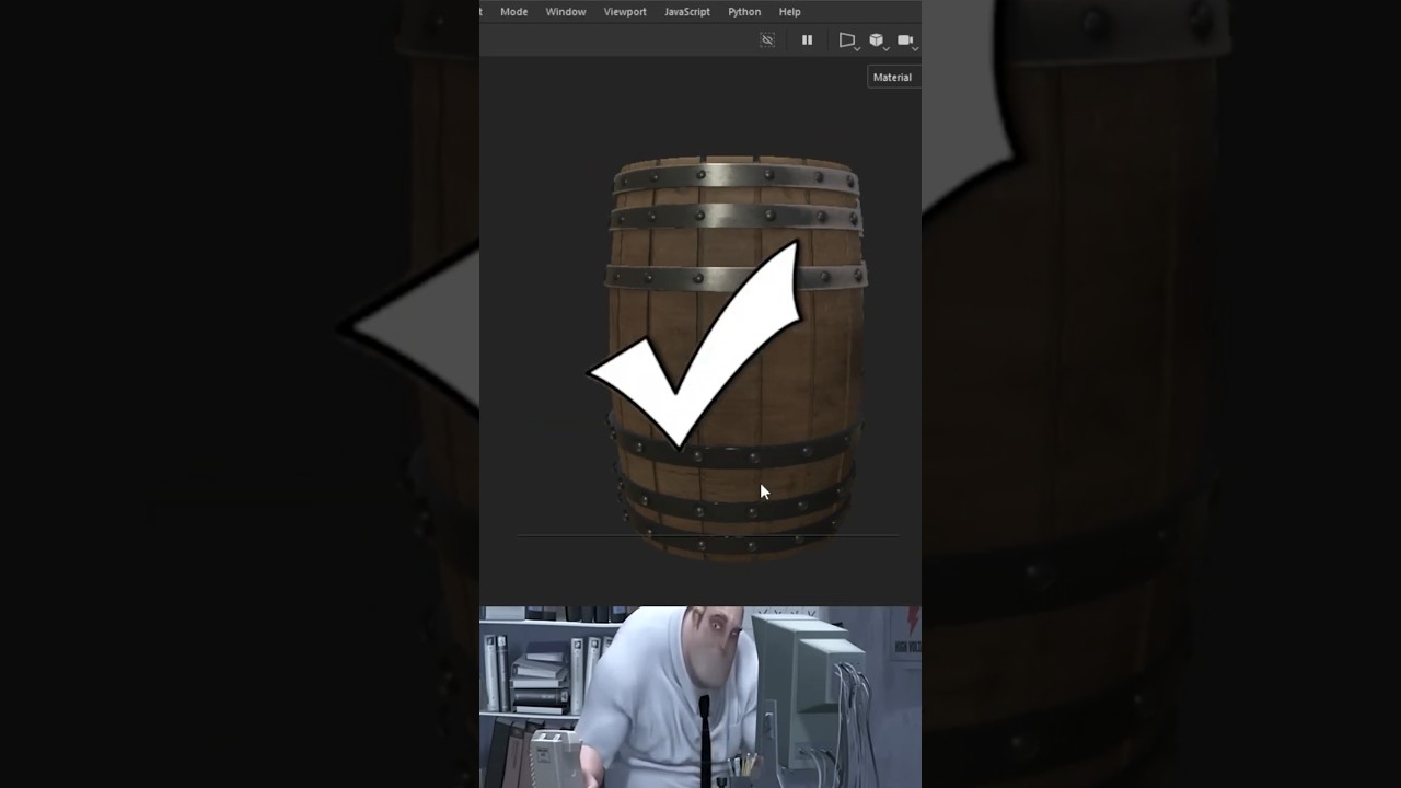 Noob Vs Pro Artist: Radial Symmetry in Substance Painter #substancepainter #3dtips #shorts