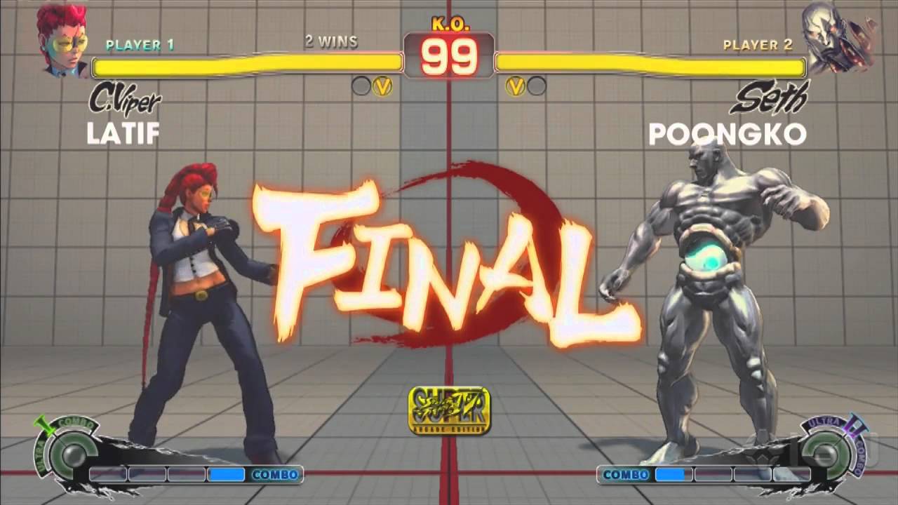 Super Street Fighter IV A.E: Evo 2011 Top 8 - Latif vs. Poongko