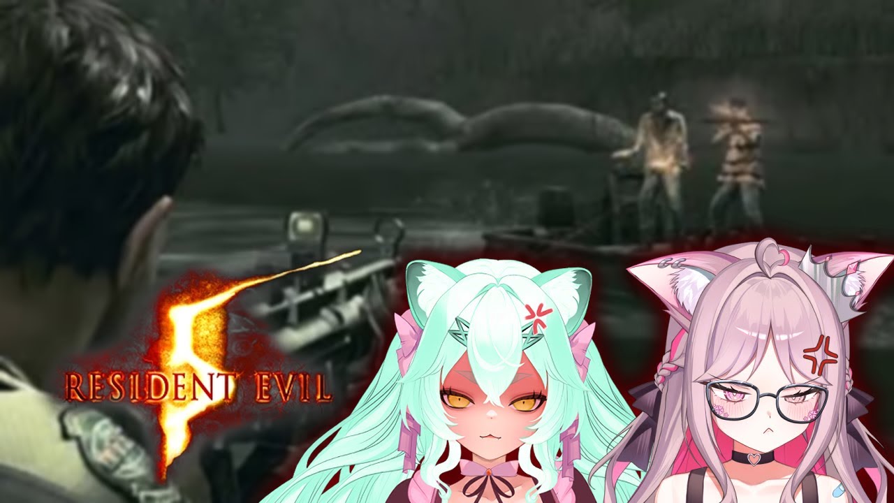 WE GOTTA FIND OUR FRIEND【RESIDENT EVIL 5 w/ @TigerBibiCoire 】