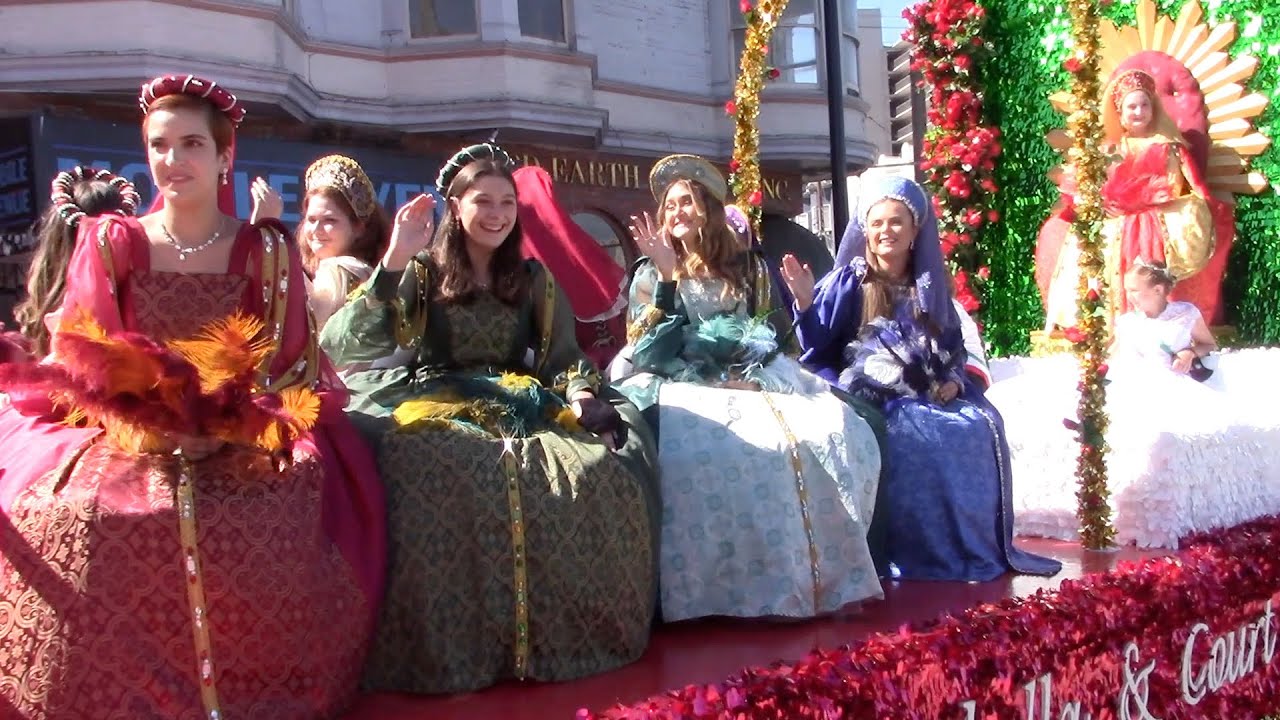Italian Heritage Parade 2021 Columbus Avenue North Beach San Francisco California