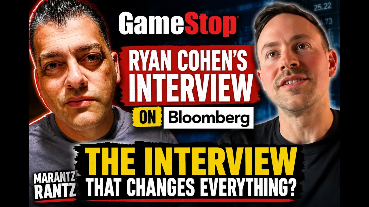 GameStop Stock - Ryan Cohen is Locked-IN - LIVE STREAM w/Marantz Rantz