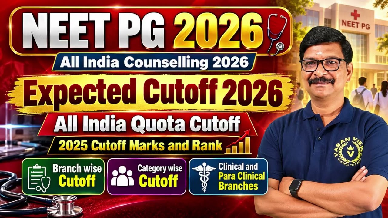 Expected Cutoff | NEET PG 2026 | All India Quota Cutoff | Branch and Category-wise Cutoff