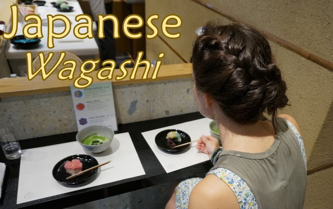 Flowers you can eat - Japanese wagashi sweets