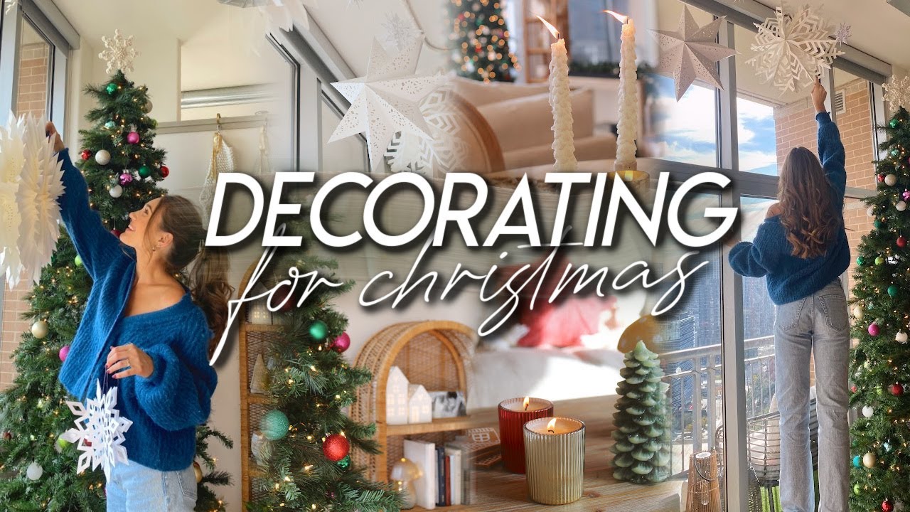 DECORATE FOR CHRISTMAS WITH ME! Making Our Home a Cozy Christmas Wonderland 🎄