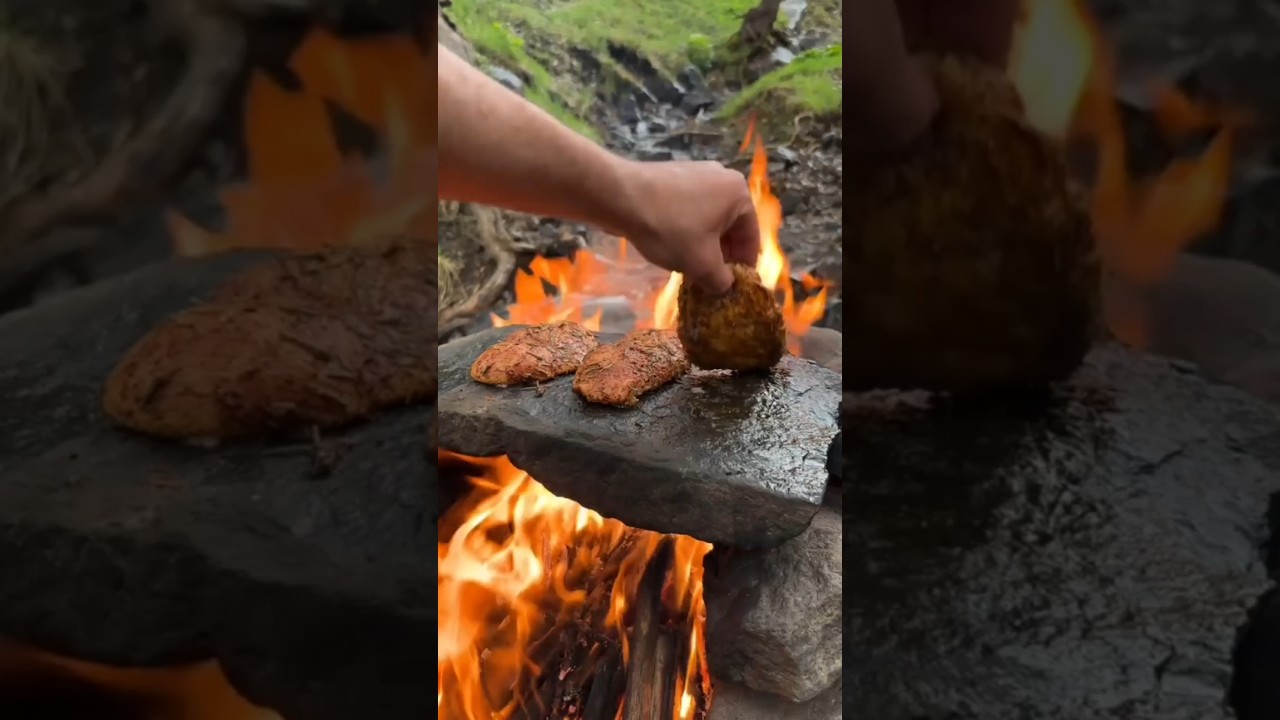 Jangan Salah Memilih Batu Saat Memasak Di Alam Liar‼️