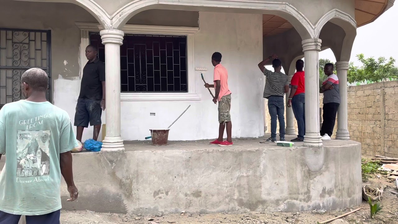 Строим свой дом в Либерии, Западная Африка, 2021 (Выпуск № 5) 🇱🇷