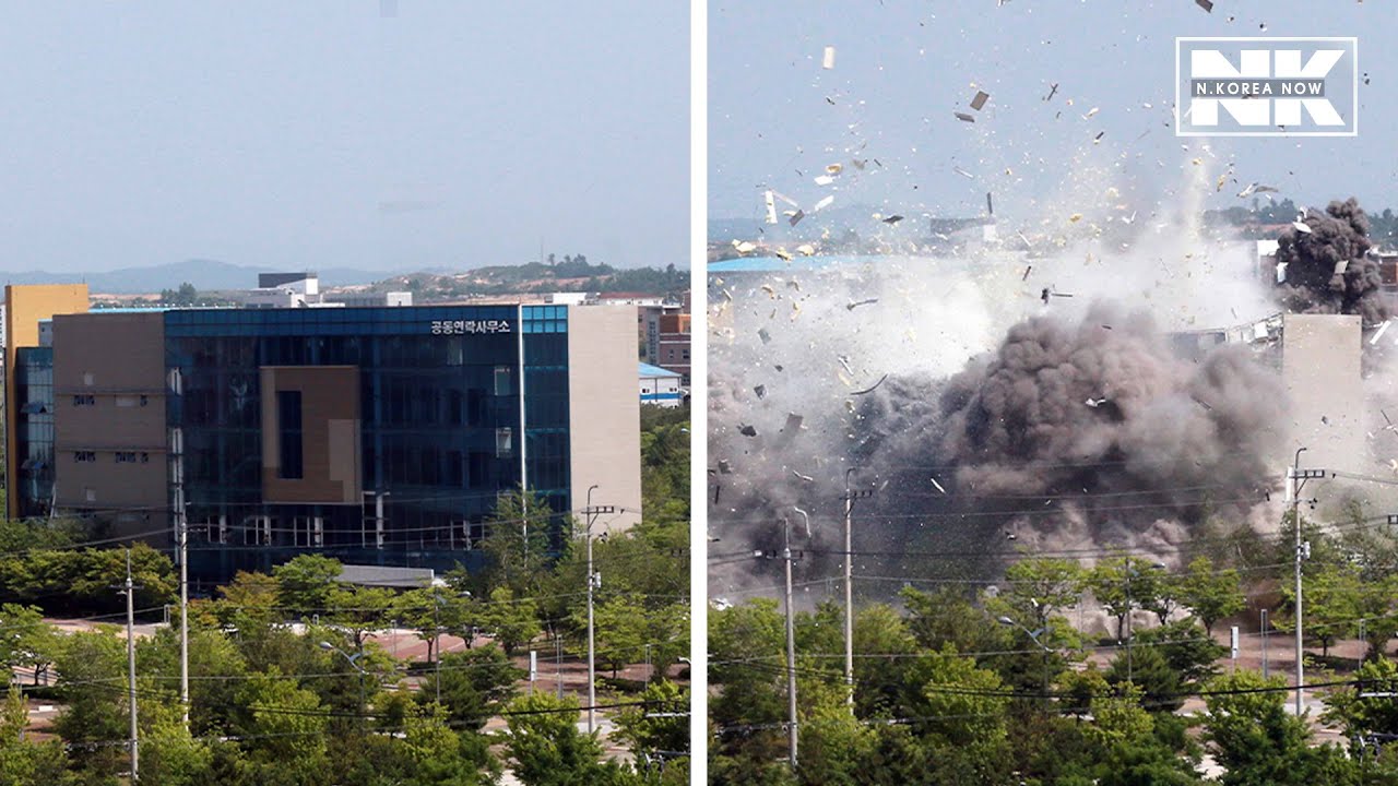 N. Korea blows up joint liaison office