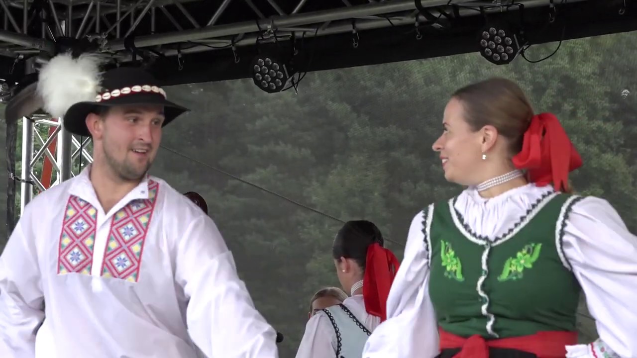 FRANKOVČAN folklórny súbor, tanec folklór 2. časť vystúpenia, VIDEOROHAĽ,