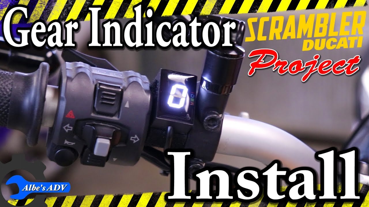 Индикатор переключения передач Ducati Scrambler — Ducati Scrambler Project, эпизод 16