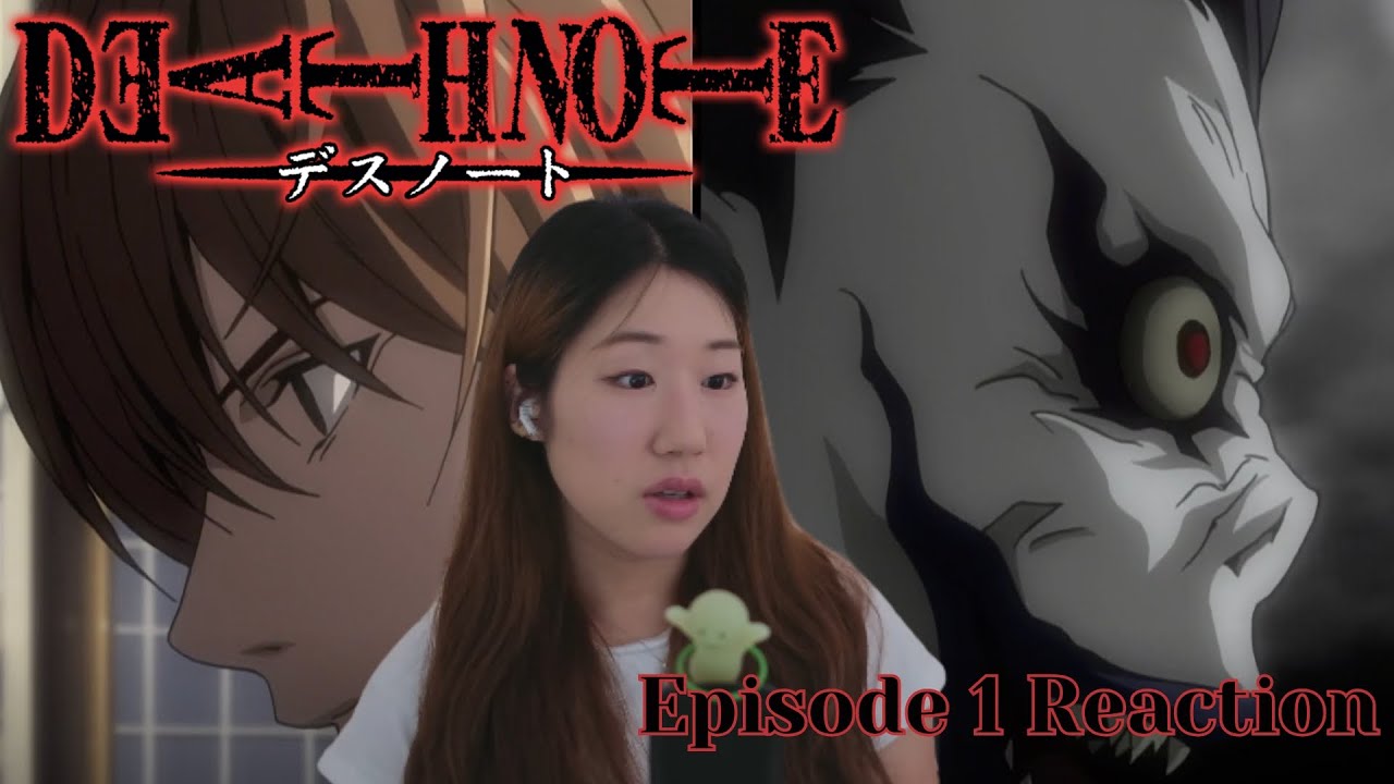 ANIME HATER WATCHES ANIME FOR THE FIRST TIME! | DEATH NOTE EP.1